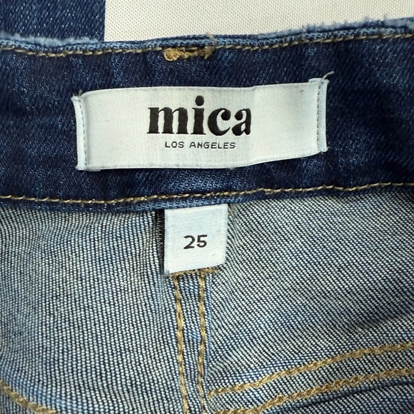 Blue Ankle Cropped Jeans Classic Style - Picture 6 of 7